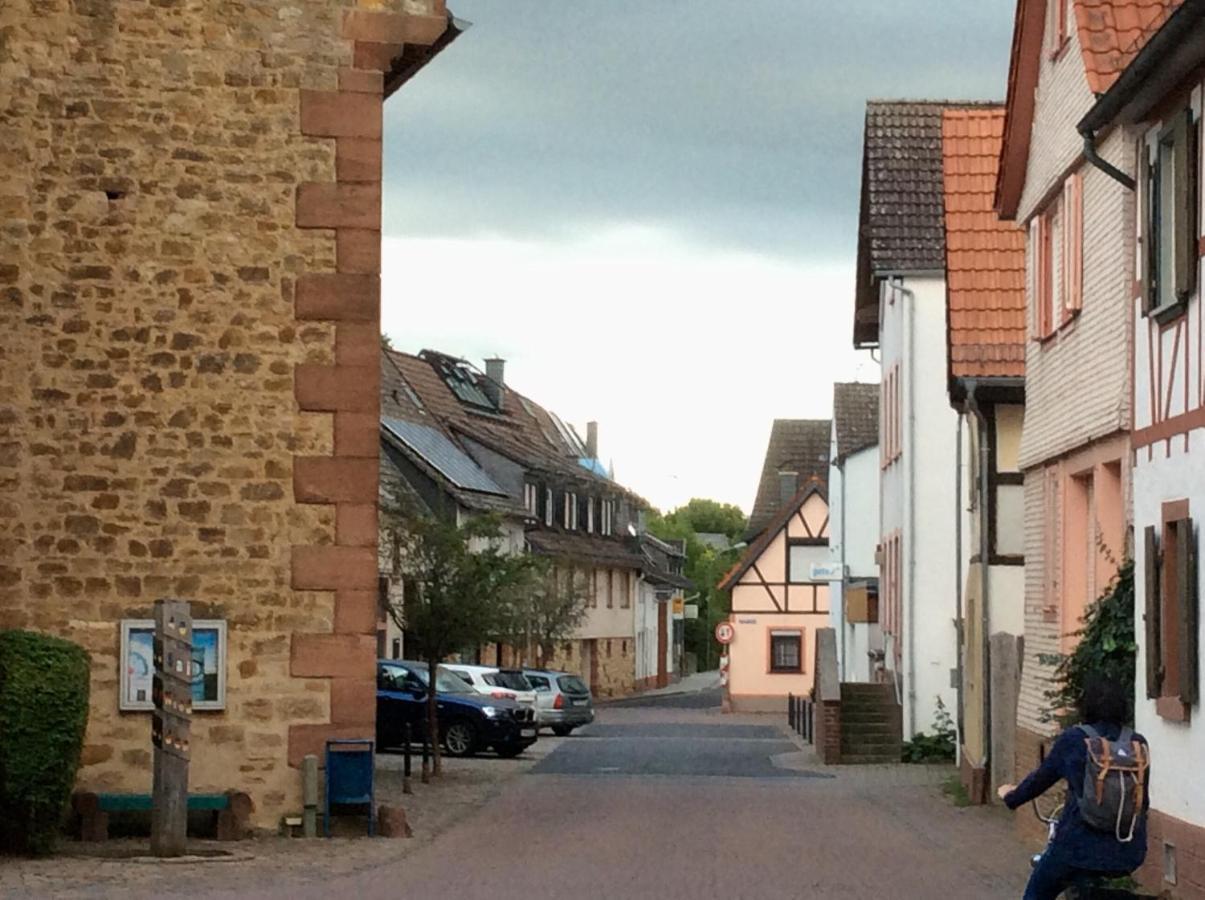 דירות Niederdorfelden Blaues Haus מראה חיצוני תמונה